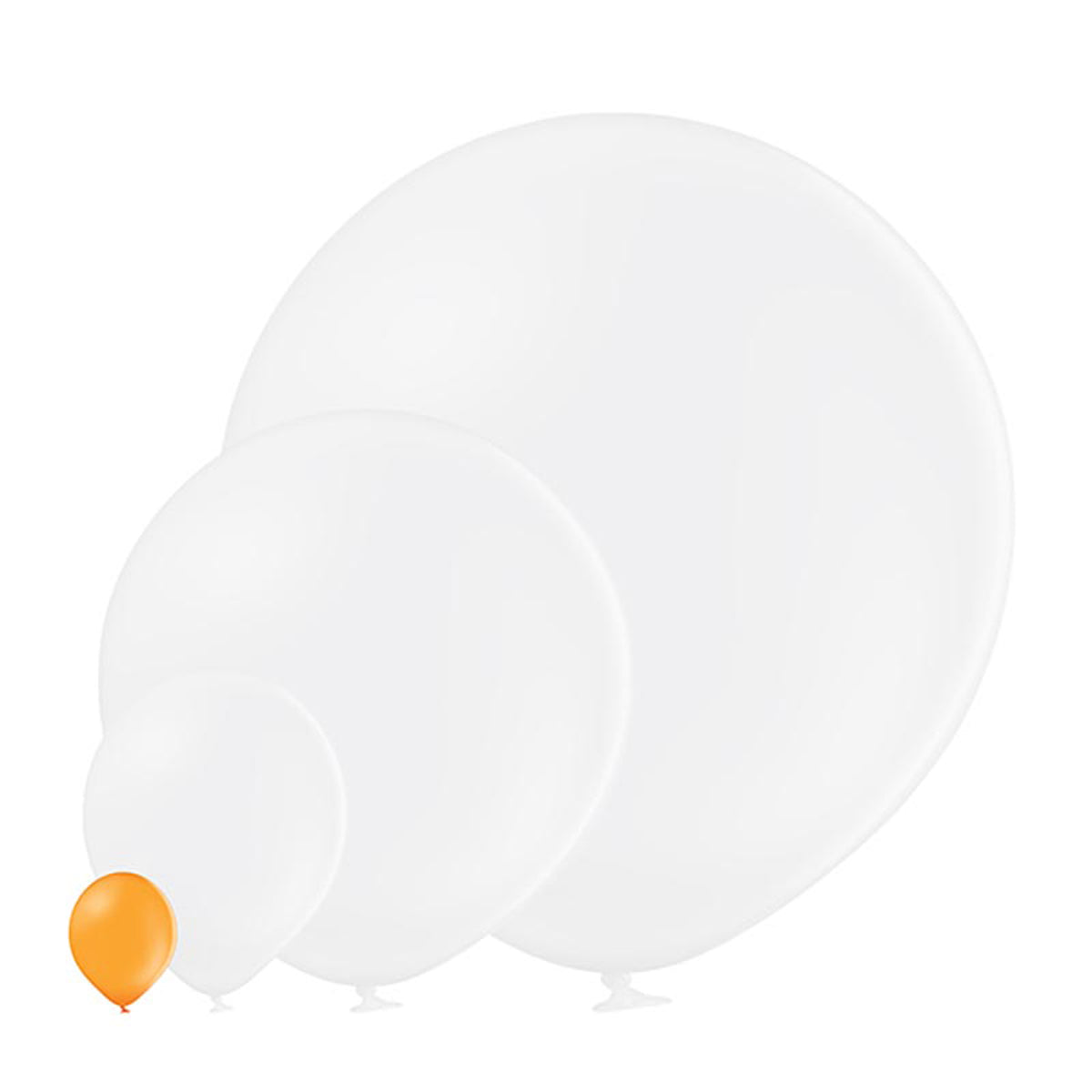das-kost-mland-luftballon-unifarben-orange-12-cm-25-stk image 3
