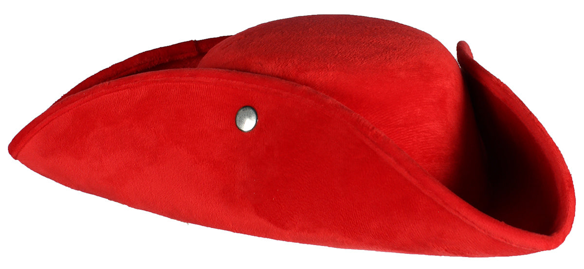 das-kost-mland-top-colour-piraten-hut-dreispitz-rot-60cm image 2