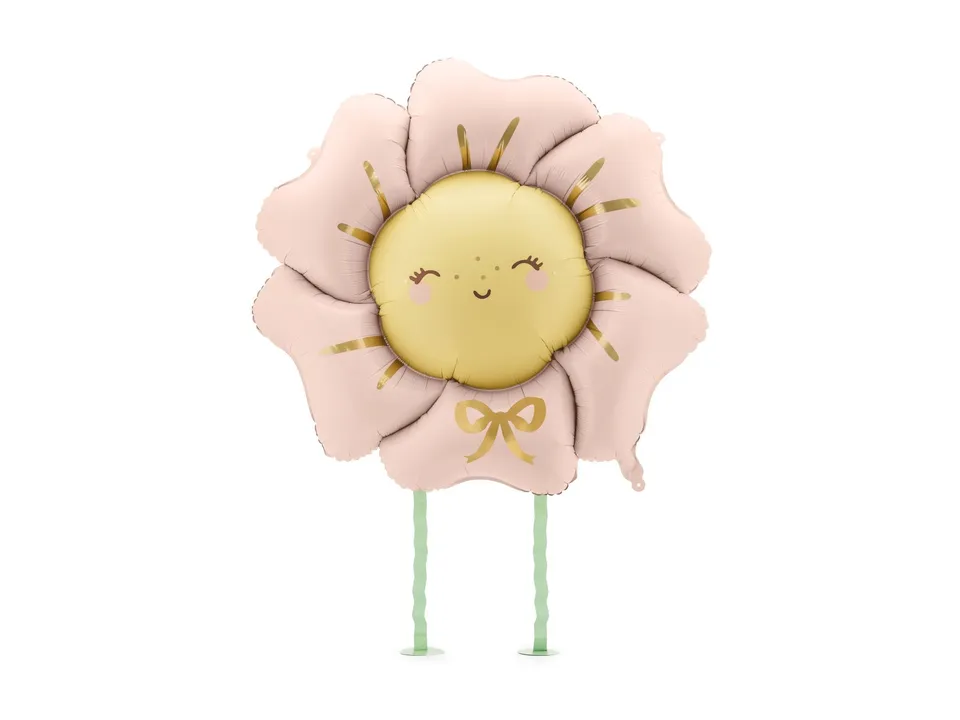 das-kost-mland-airwalker-folienballon-blume-rosarot-104-cm image 1