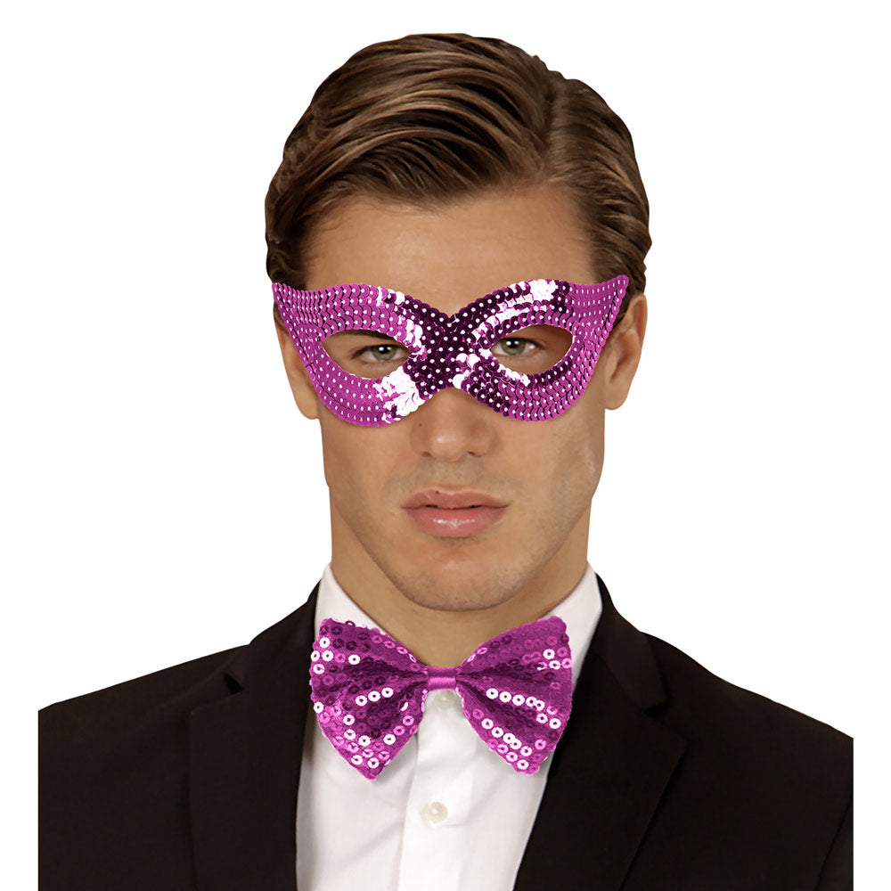 das-kost-mland-augenmaske-katzenauge-pailletten-pink image 2