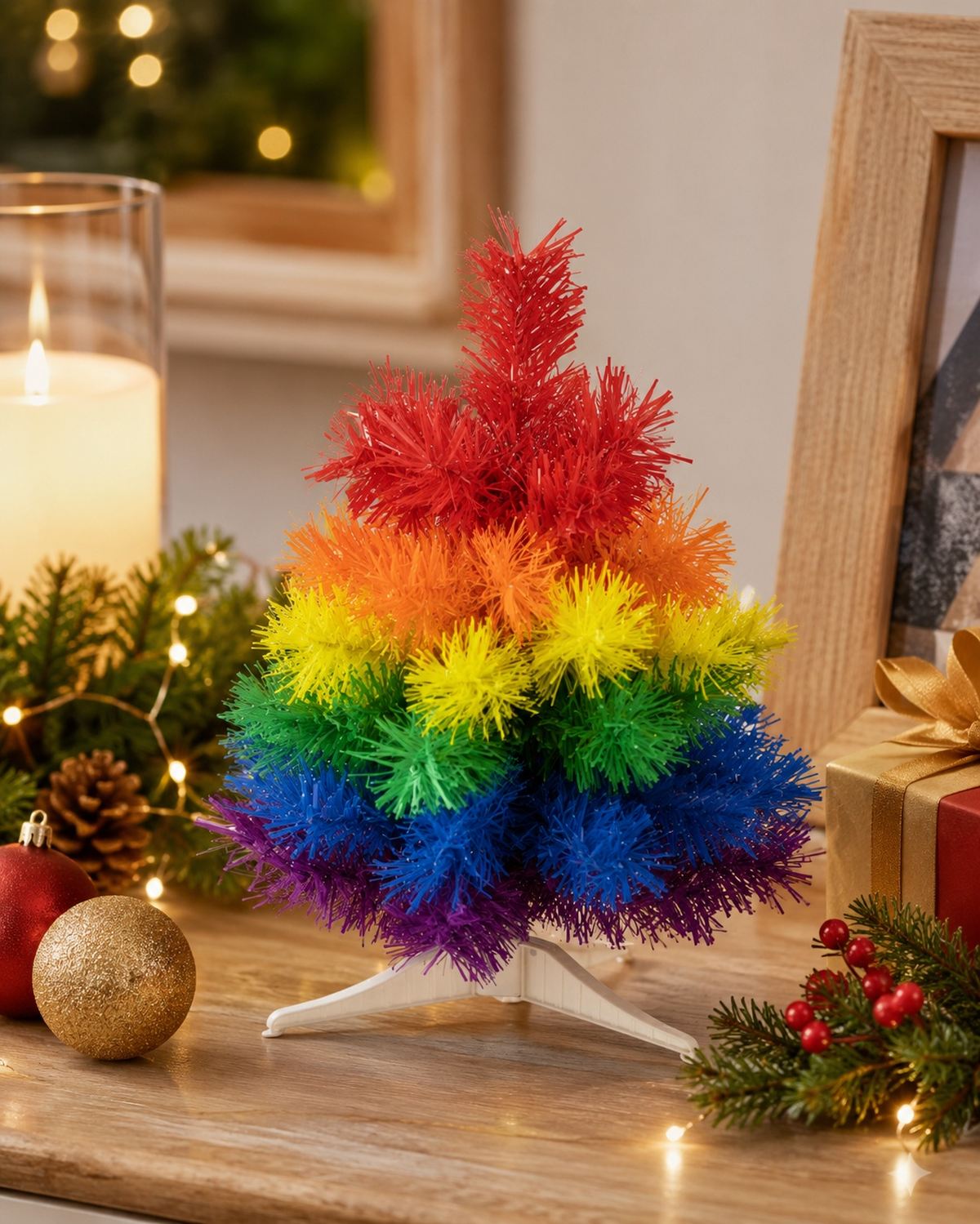 riffelmacher-rainbow-k-nstlicher-weihnachtsbaum-30-5x30-cm-bunt image 5