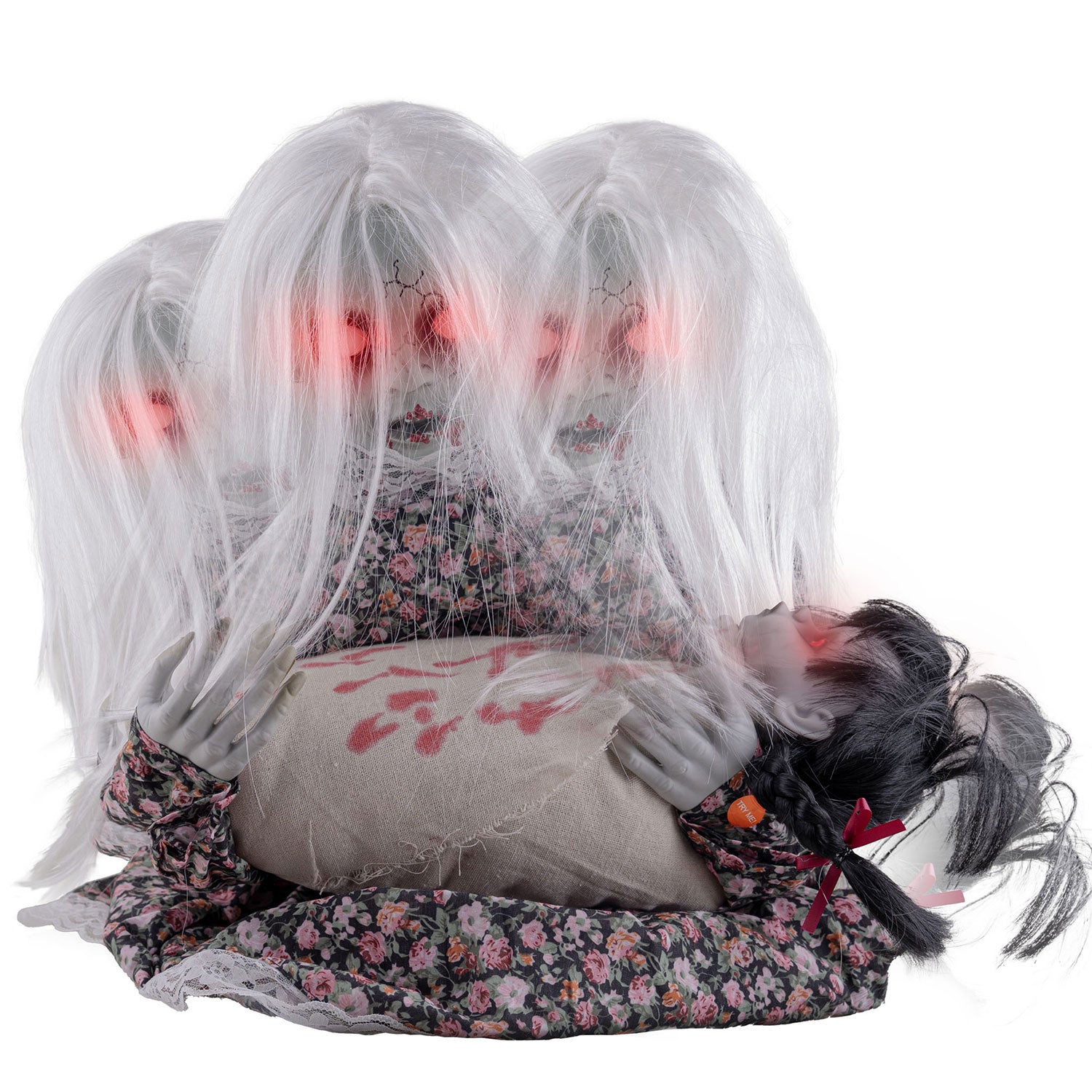 das-kost-mland-m-dchen-mit-weinendem-baby-figur-50-cm image 2