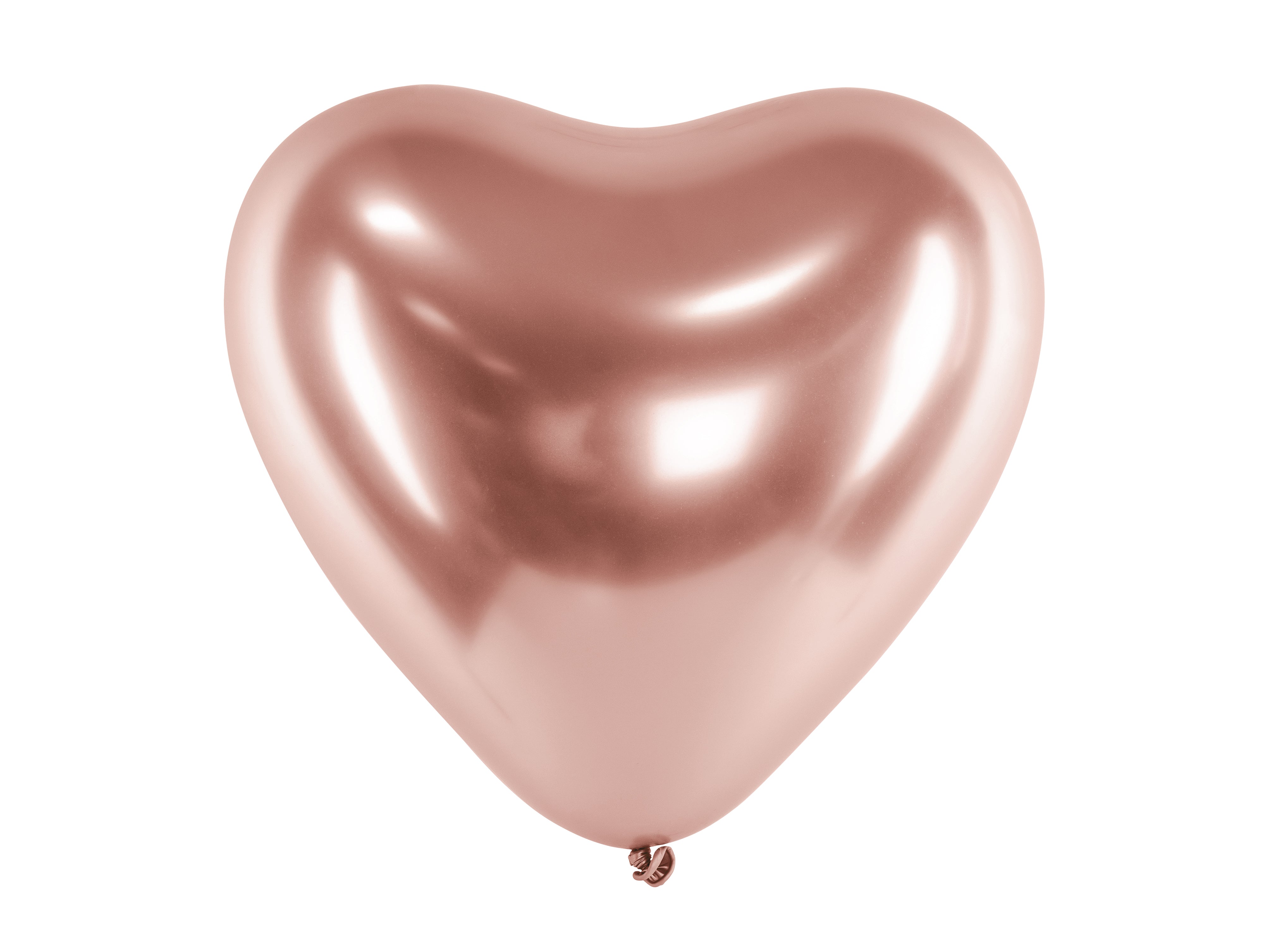das-kost-mland-dekorationen-herz-luftballon-rosegold-30cm-50-stk image 1