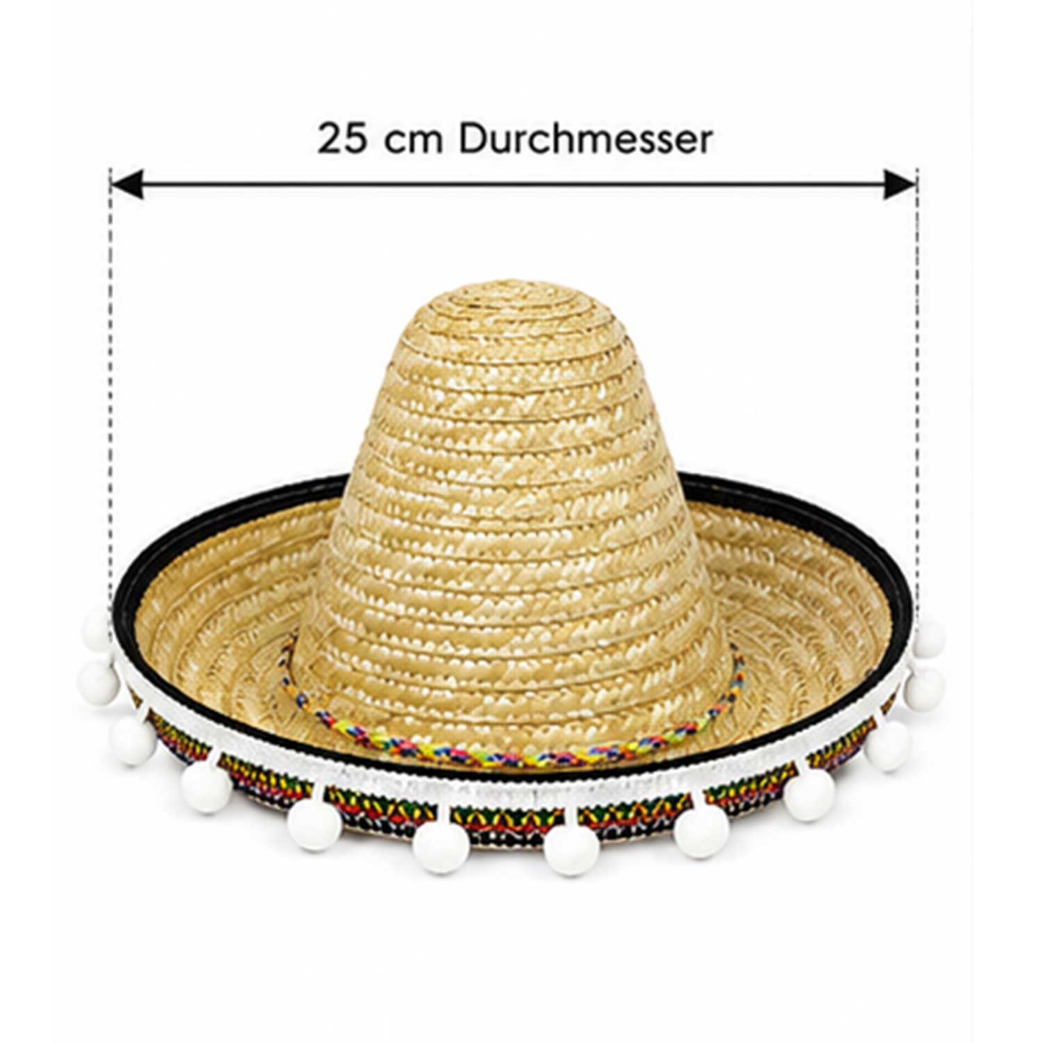 das-kost-mland-sombrero-kinder-natur-25cm-mit-troddeln image 4