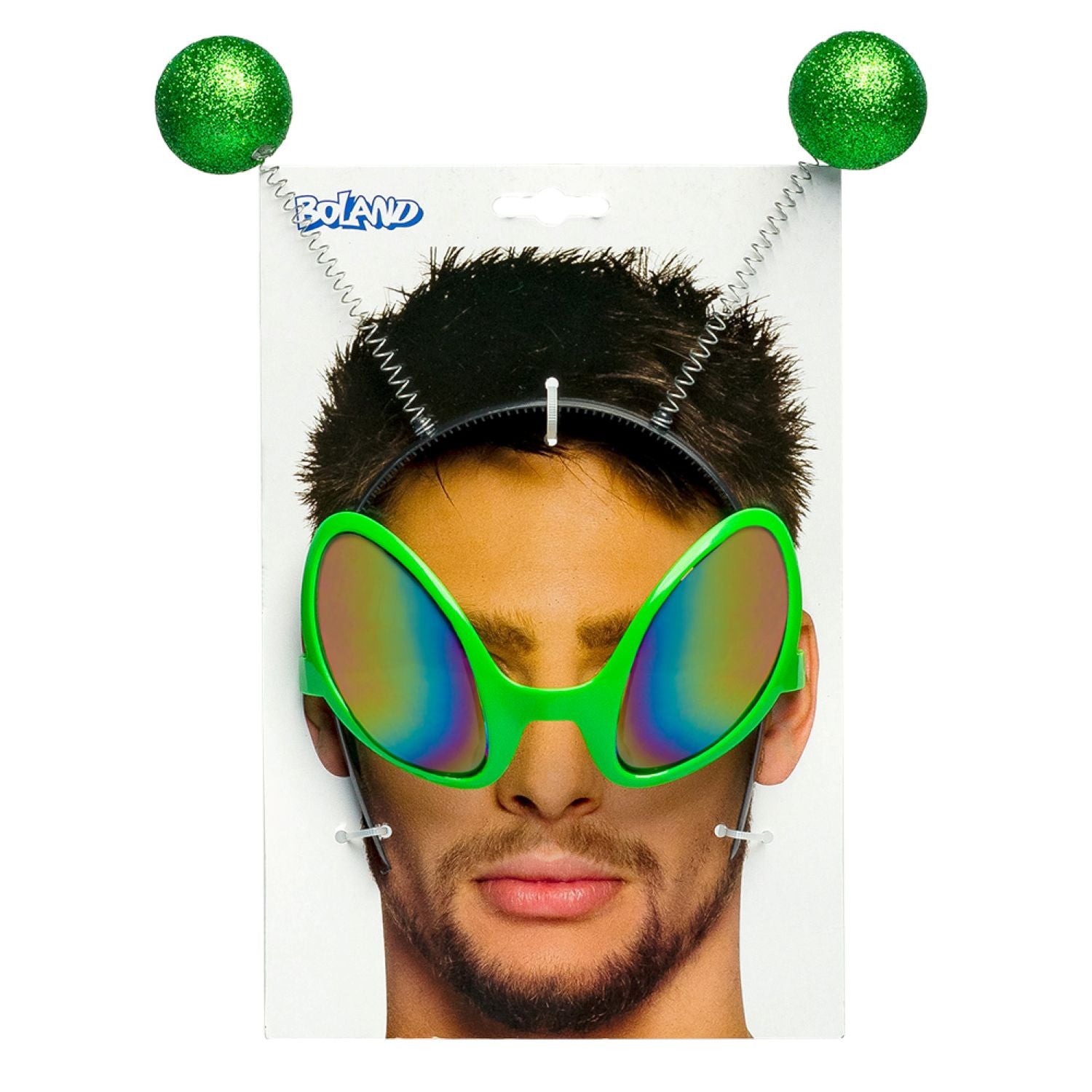 das-kost-mland-alien-kost-m-set-2-tlg-gr-n-partybrille image 7