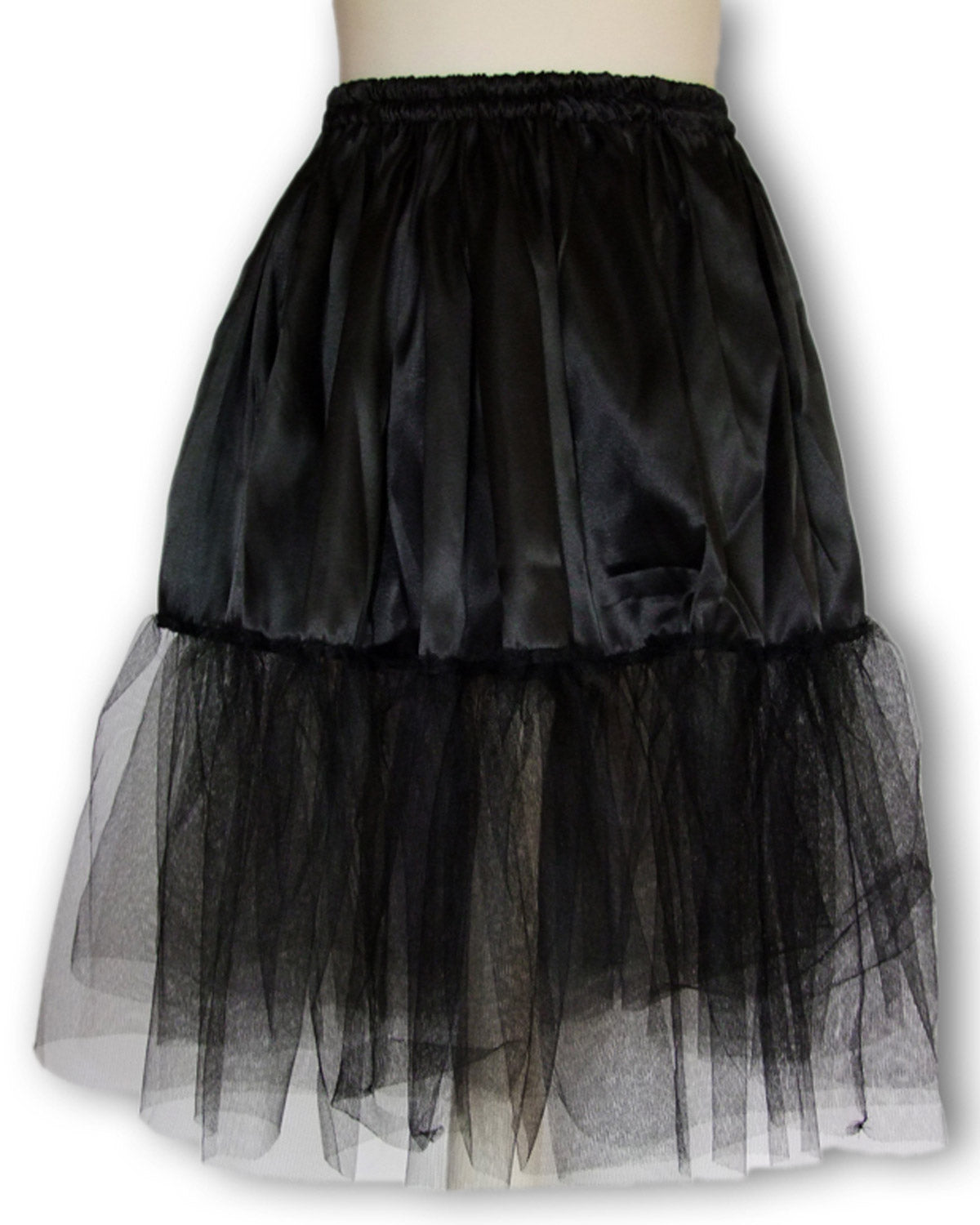 das-kost-mland-damen-petticoat-t-llrock-60-cm-schwarz-unterrock image 2