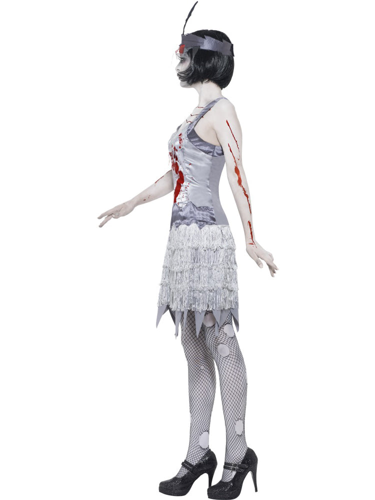 das-kost-mland-damen-zombie-charleston-flapper-kost-m-grau-m image 3
