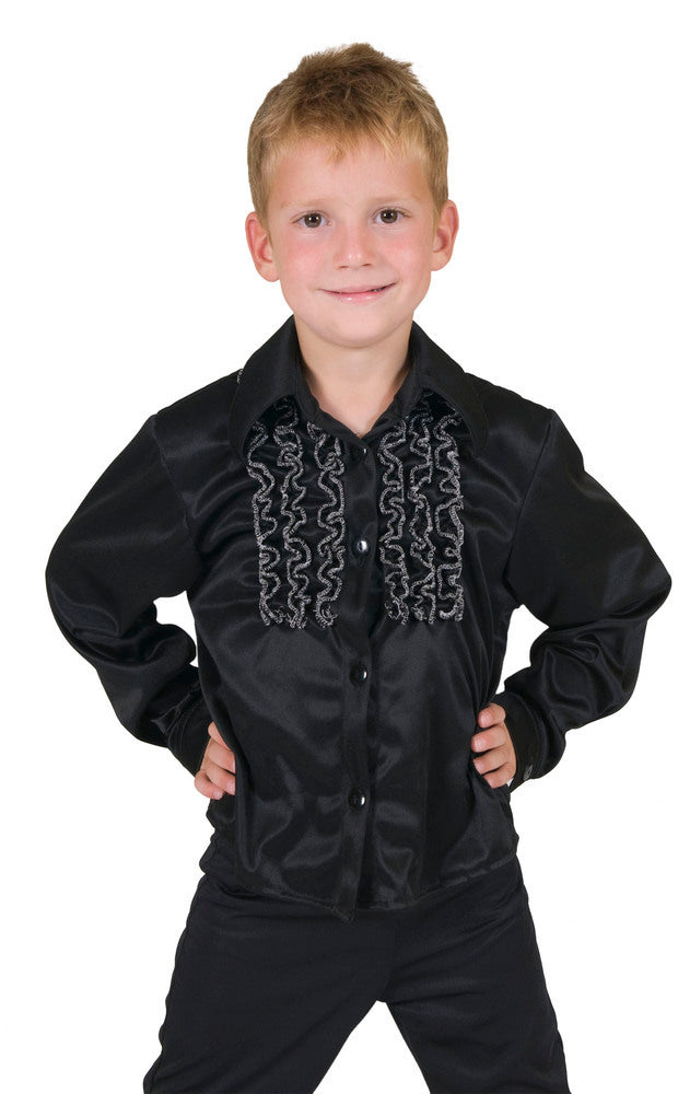 das-kost-mland-jungen-hippie-r-schenhemd-schwarz-gr-116 image 2