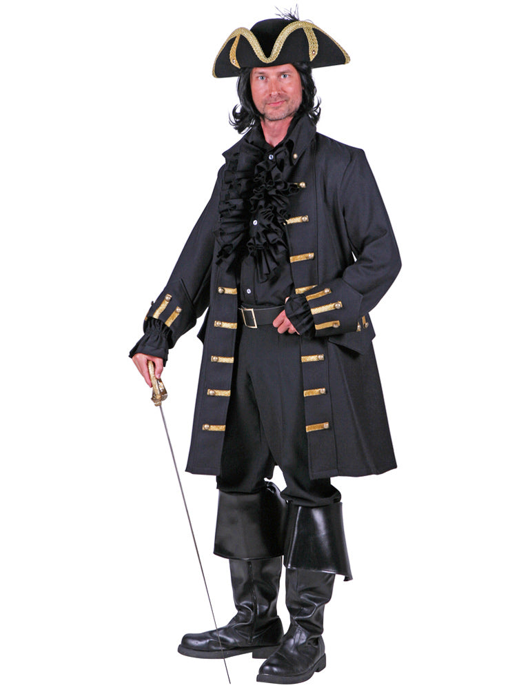 das-kost-mland-james-alday-piraten-jacke-schwarz-herren image 2