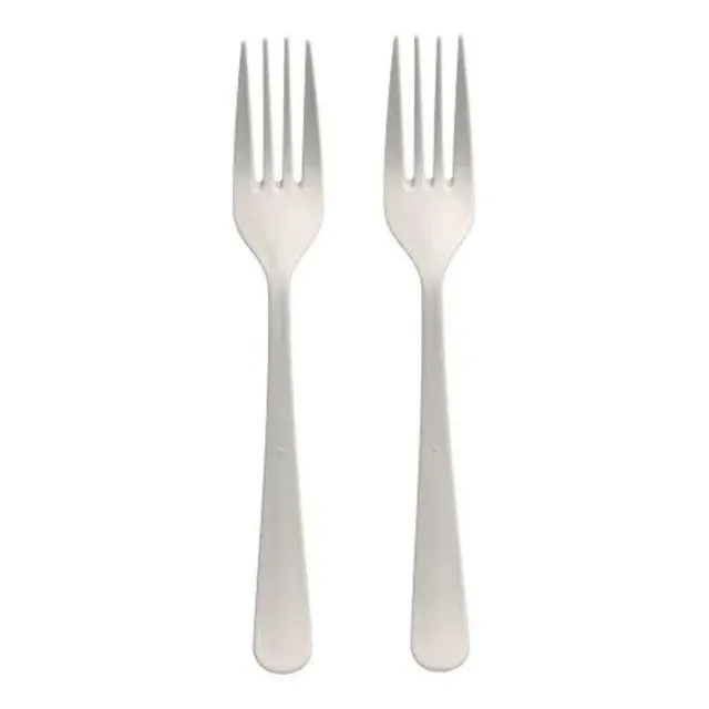 mehrweg-pp-gabeln-wei-19-cm-10-st-ck-partybesteck image 1