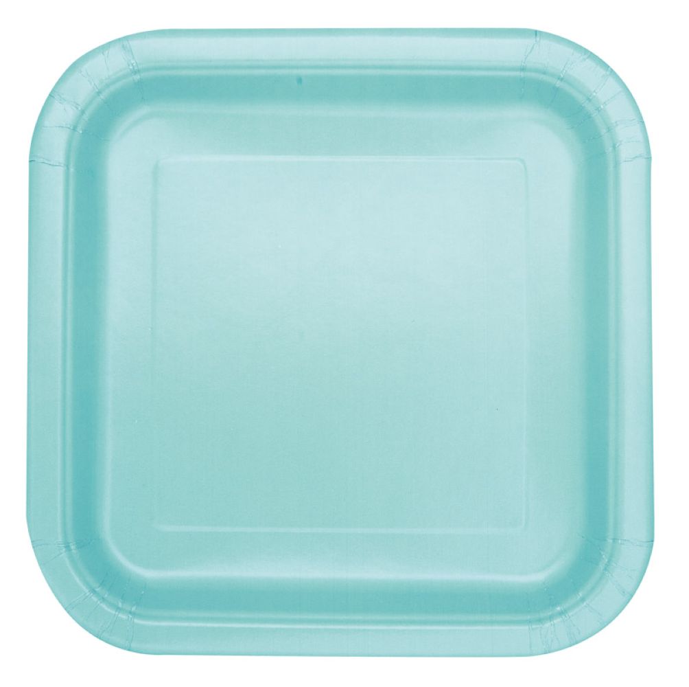 das-kost-mland-pappteller-quadratisch-18cm-minze-16stk image 1