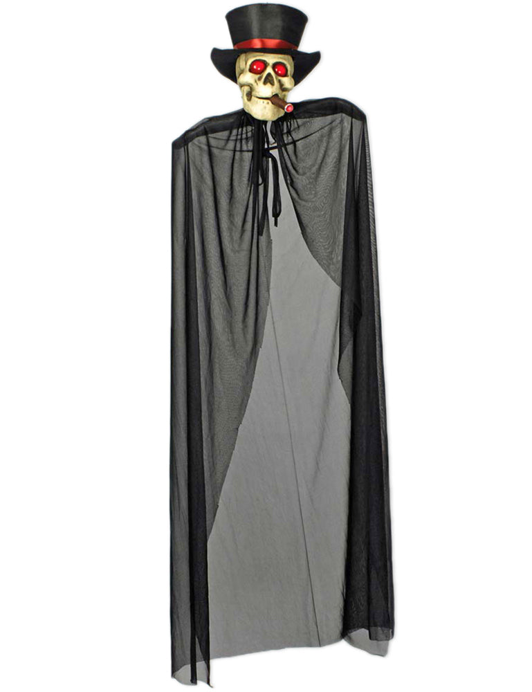 das-kost-mland-geister-figur-totenkopf-zylinder-150-cm-schwarz image 1