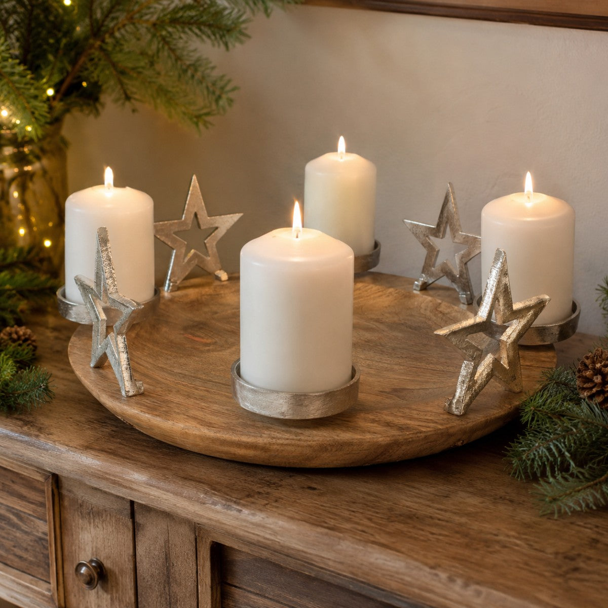 riffelmacher-dekorationen-adventsteller-sterne-38x13cm image 3