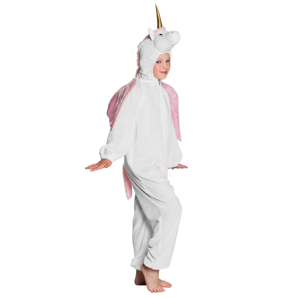 das-kost-mland-m-dchen-einhorn-kost-m-kinder-wei-bis-140cm image 1