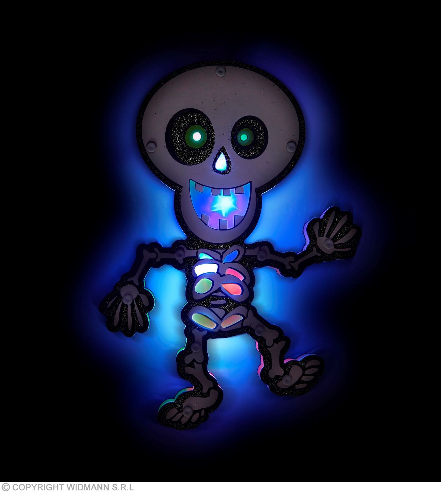 das-kost-mland-led-skeleton-skelett-deko-29x21cm-bunt image 2