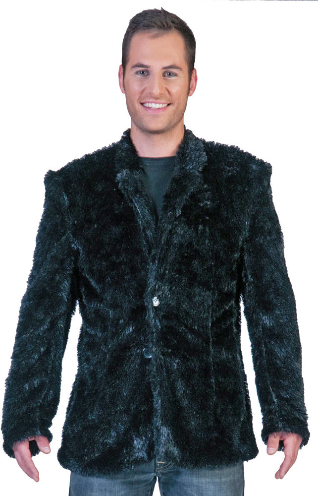 das-kost-mland-herren-hippie-jacke-clayton-pl-sch-schwarz image 2