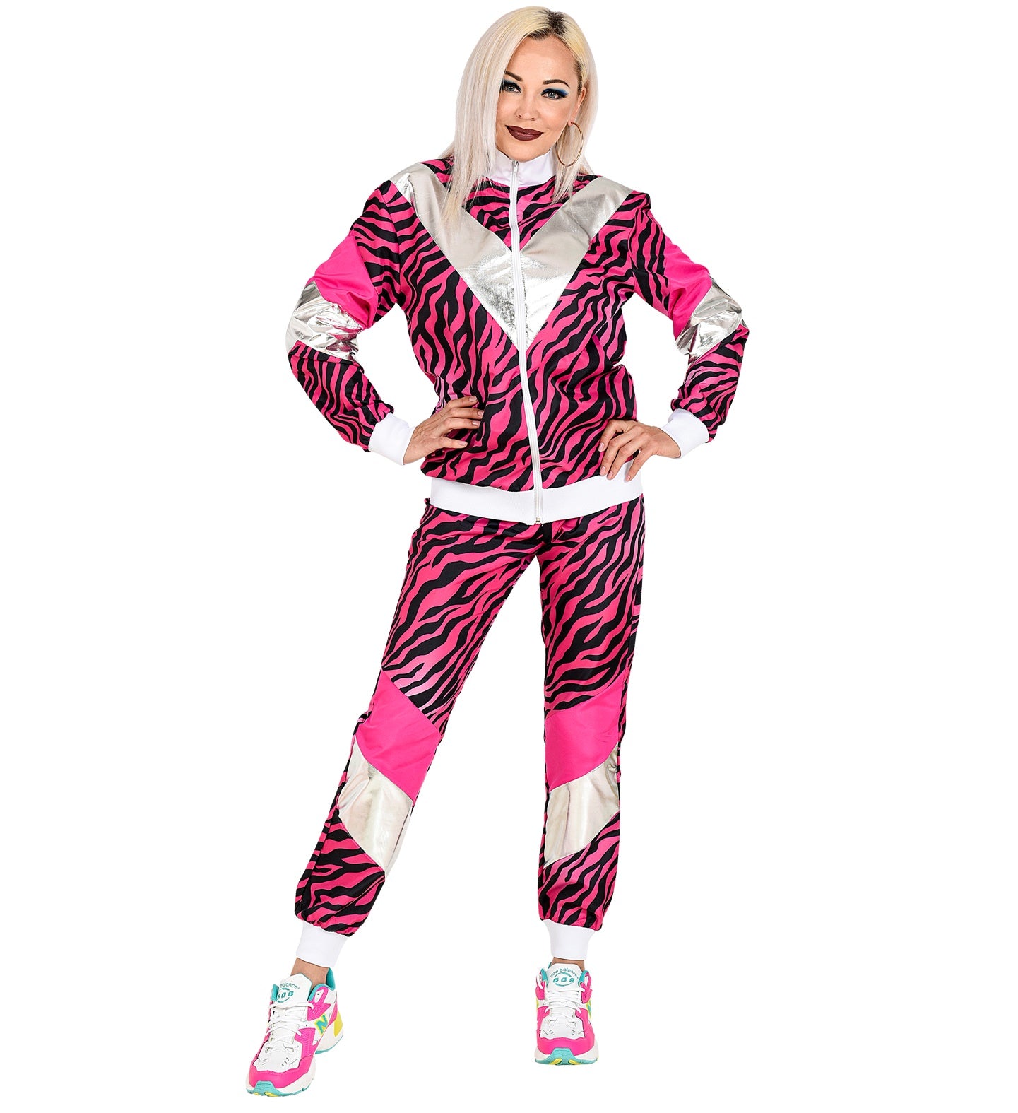 das-kost-mland-pinker-tigerprint-party-trainingsanzug-herren-s-xxl image 4