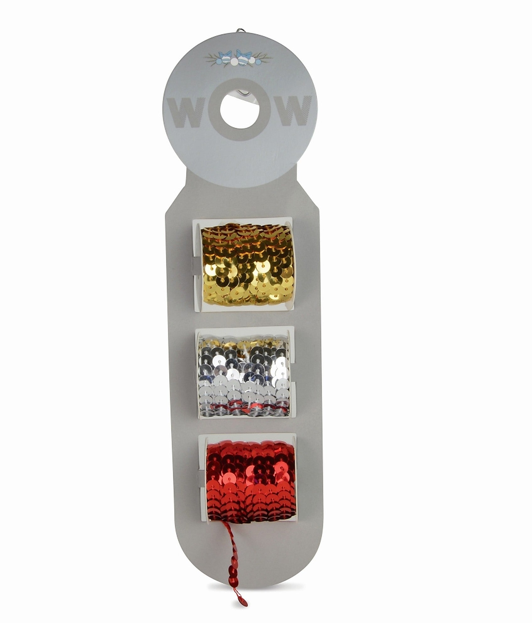 das-kost-mland-paillettenband-3er-set-gold-silber-rot-3m image 1