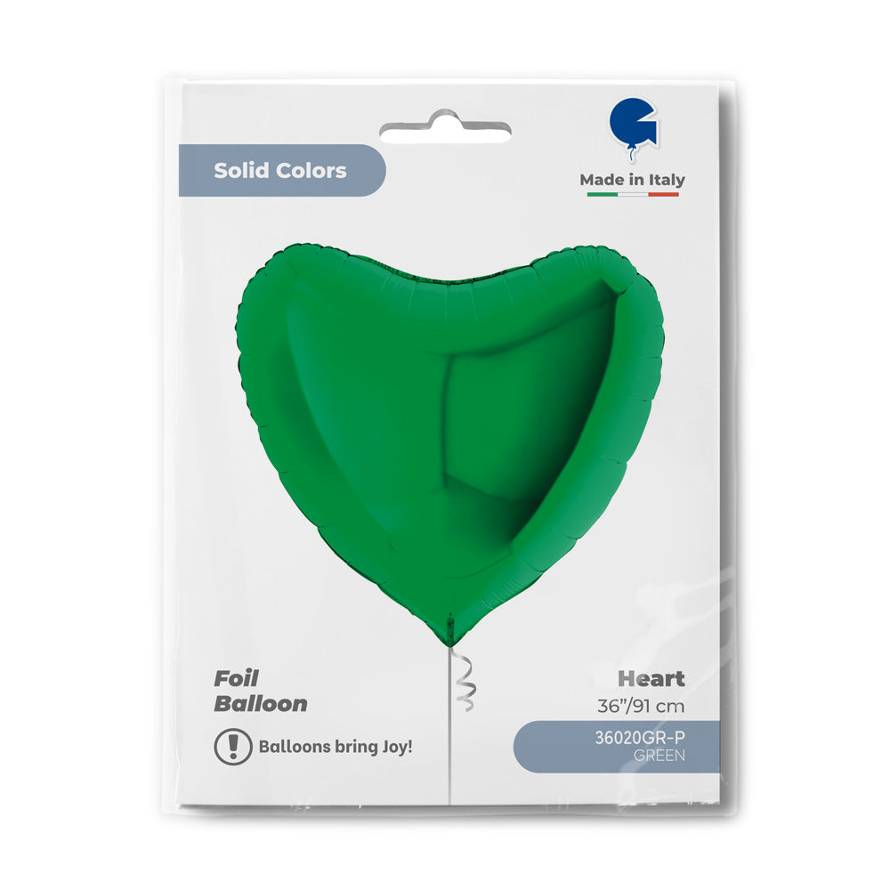das-kost-mland-36-herz-folienballon-gr-n-91cm-uni image 2