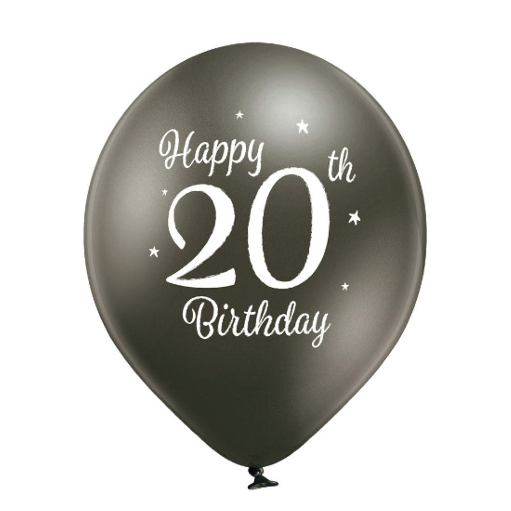 das-kost-mland-luftballon-happy-20th-birthday-30cm-6-stk image 4