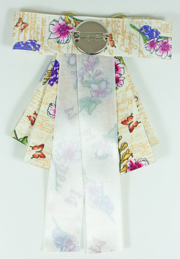 das-kost-mland-accessoires-brosche-barock-schleife-biene-beige image 4