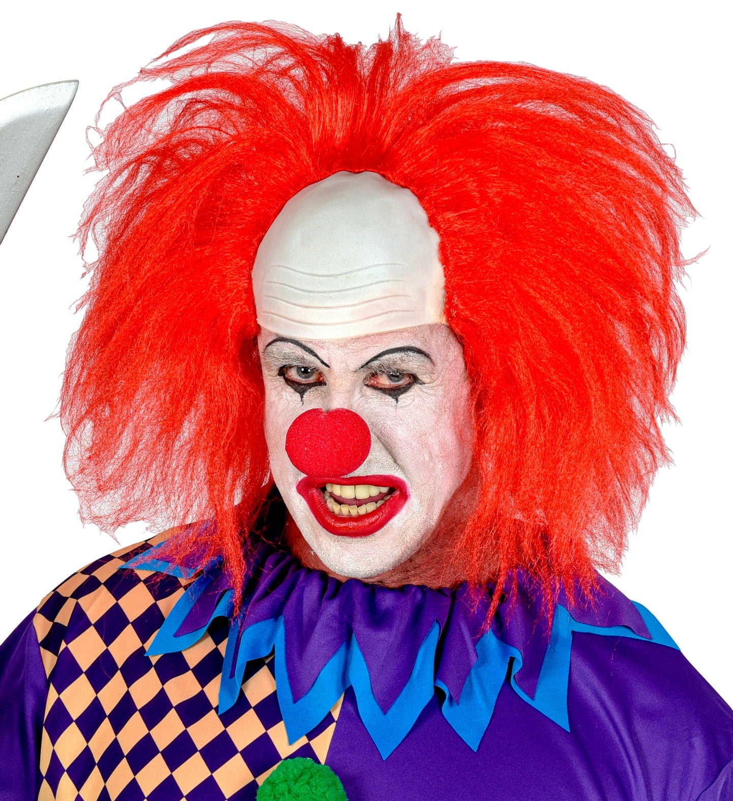 das-kost-mland-clownglatze-per-cke-rot-einheitsgr-e image 3