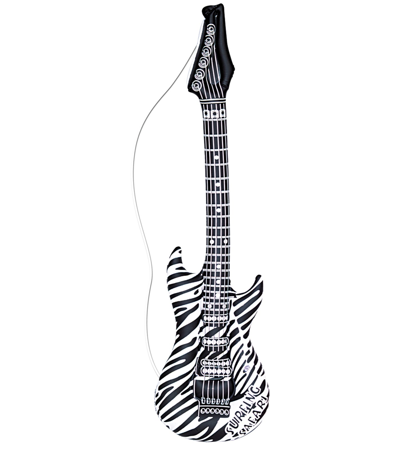 das-kost-mland-zebra-aufblasbare-gitarre-105-cm image 1