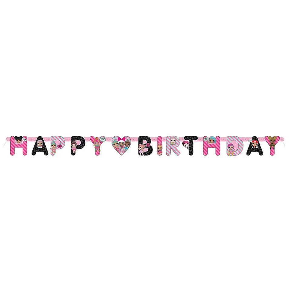 das-kost-mland-dekorationen-buchstabengirlande-lol-surprise-happy image 1