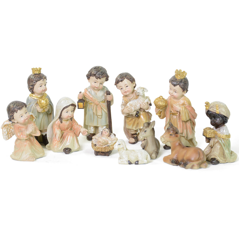 das-kost-mland-78459-kinderkrippenfiguren-set-11-tlg-natur-3-7-5cm image 1