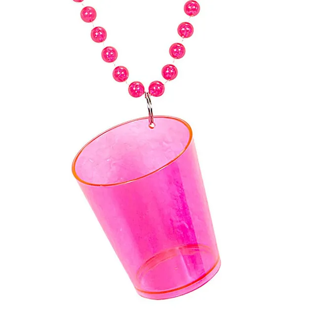 das-kost-mland-shot-glas-neon-pink-schnapsglas-party image 1