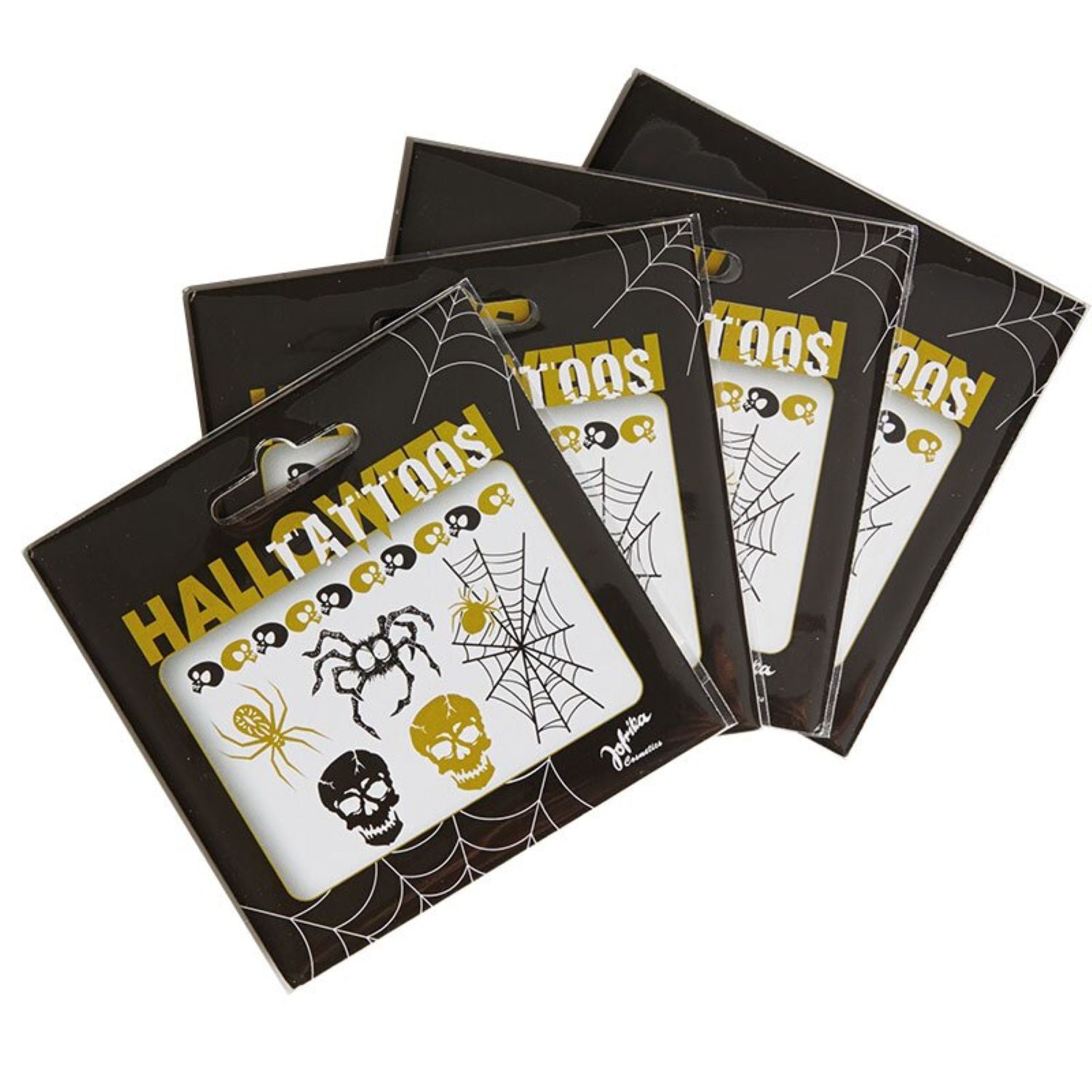 das-kost-mland-halloween-tattoos-schwarz-gold-wasserl-slich image 1