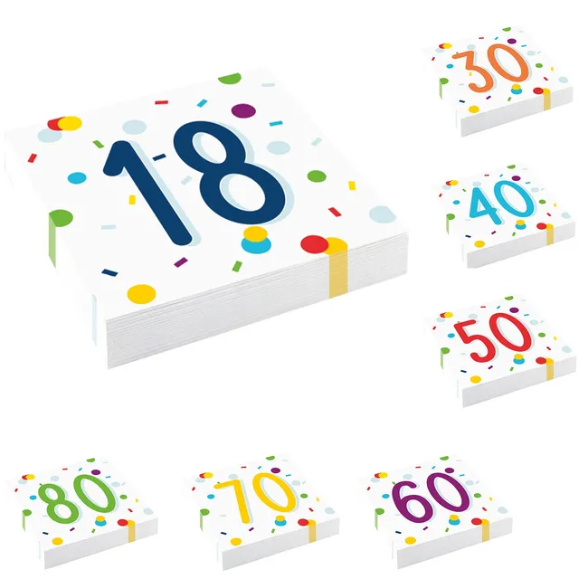 das-kost-mland-confetti-birthday-servietten-18-20-stk-33x33-cm image 1