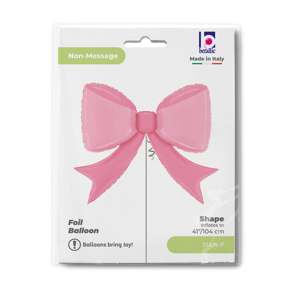 das-kost-mland-shape-folienballon-schleife-rosa-104cm-geschenk image 2