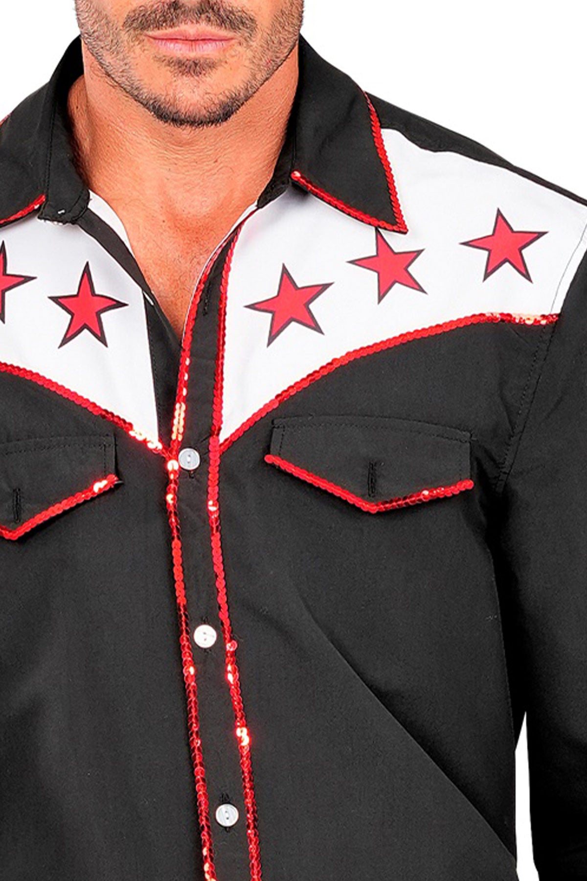 das-kost-mland-herren-cowboy-hemd-rodeo-schwarz-l-xl image 7