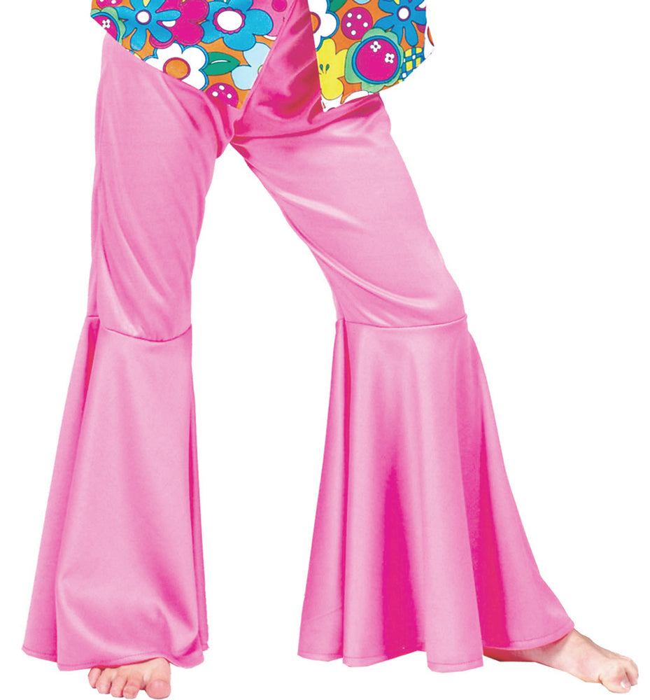 das-kost-mland-m-dchen-hippie-schlaghose-rosa-gr-140-stretch image 1