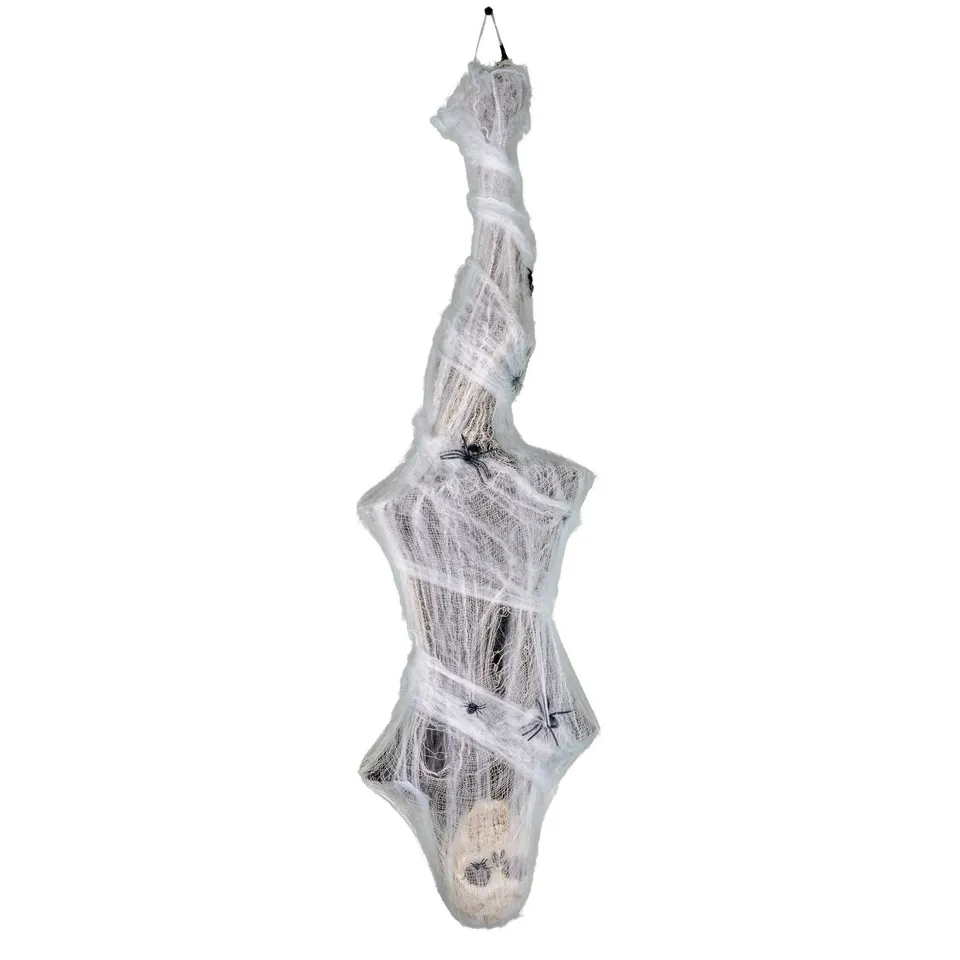 das-kost-mland-h-ngende-mumie-halloween-dekofigur-165-cm image 1