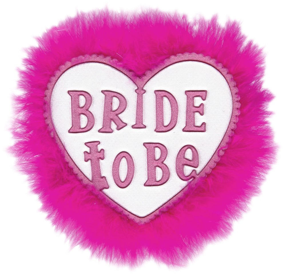 das-kost-mland-jga-brosche-bride-to-be-pink-wei-accessoire image 1