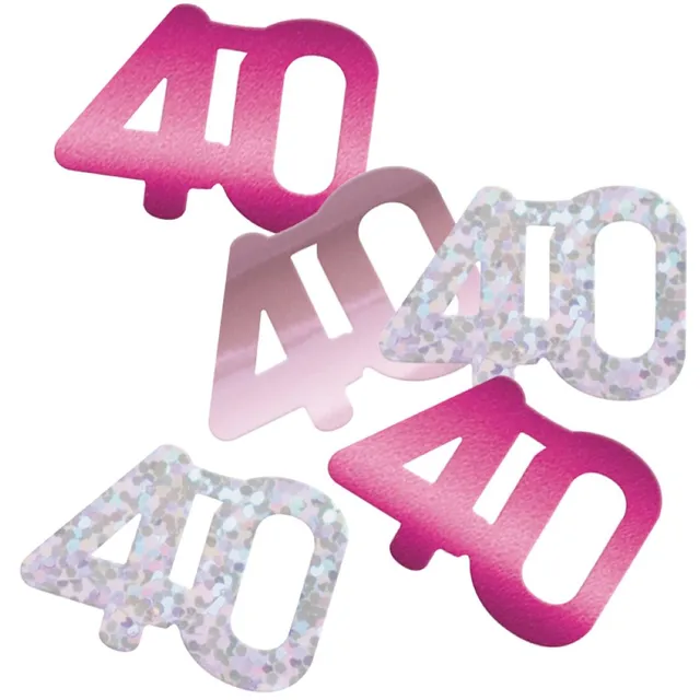 das-kost-mland-glitz-konfetti-tischdeko-pink-14g image 1