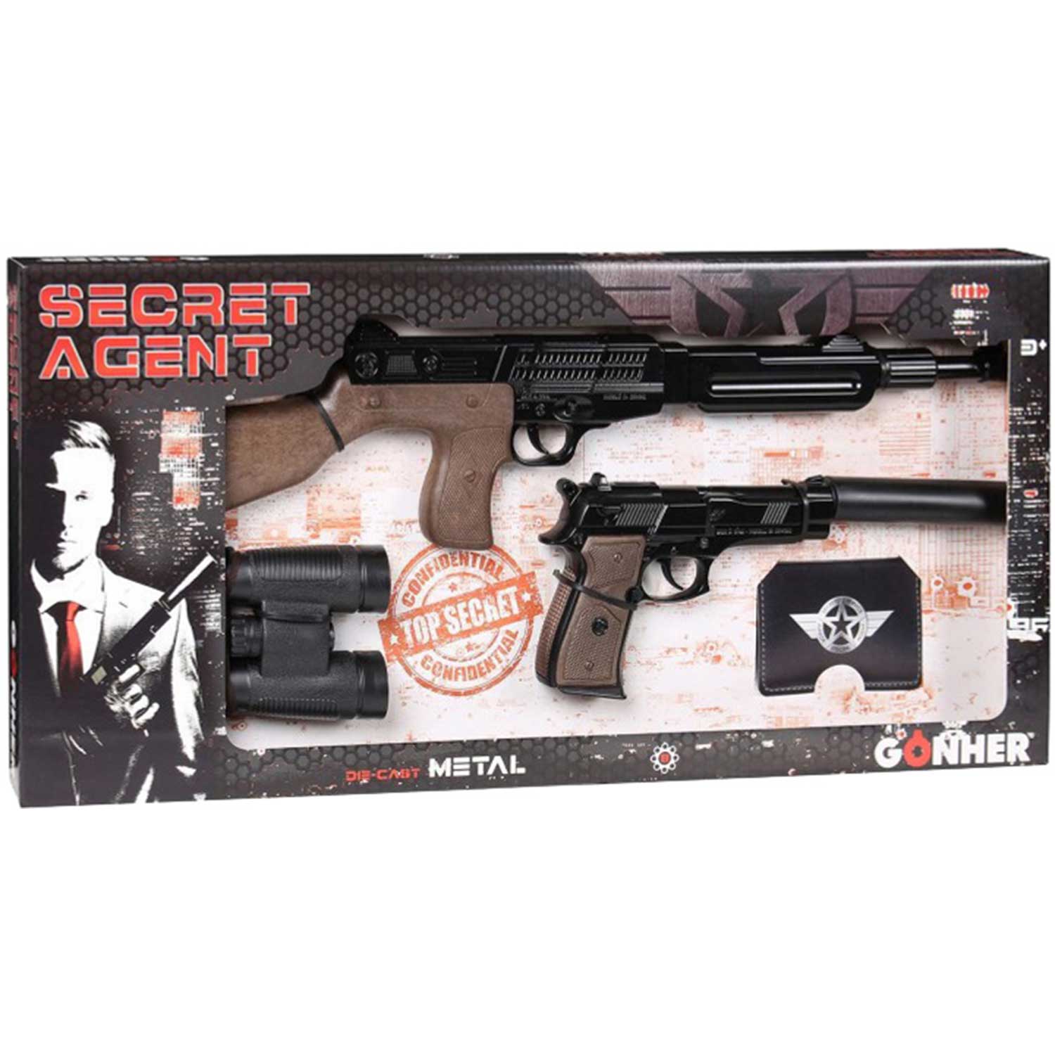 gonher-239-6-fbi-pistolen-set-4-tlg-agenten-spielzeug image 2