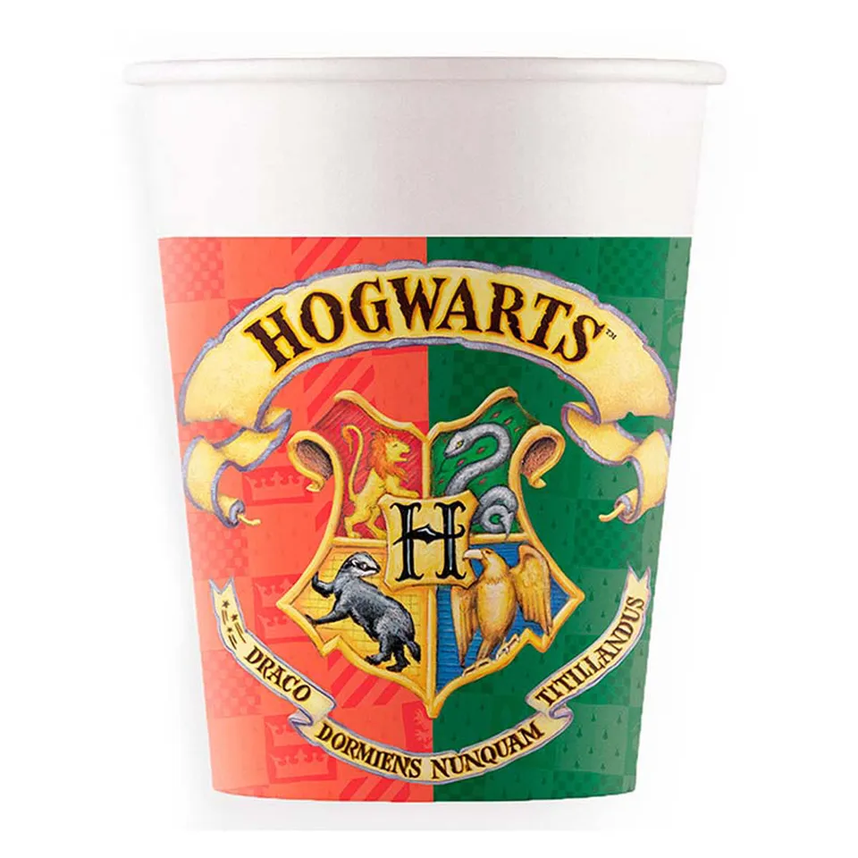 das-kost-mland-harry-potter-pappbecher-200ml-8-stk-party image 1