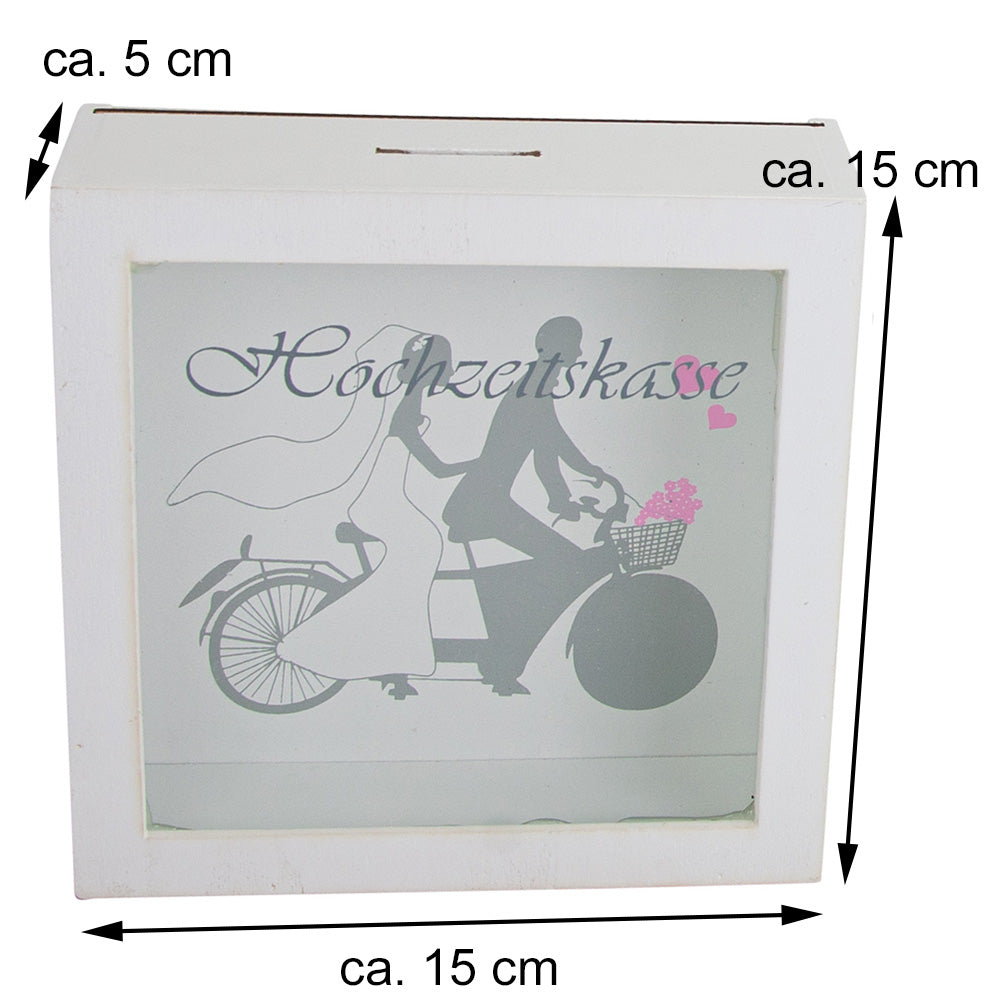 das-kost-mland-hochzeitskasse-08335-spardose-15x15-cm-tandem image 2