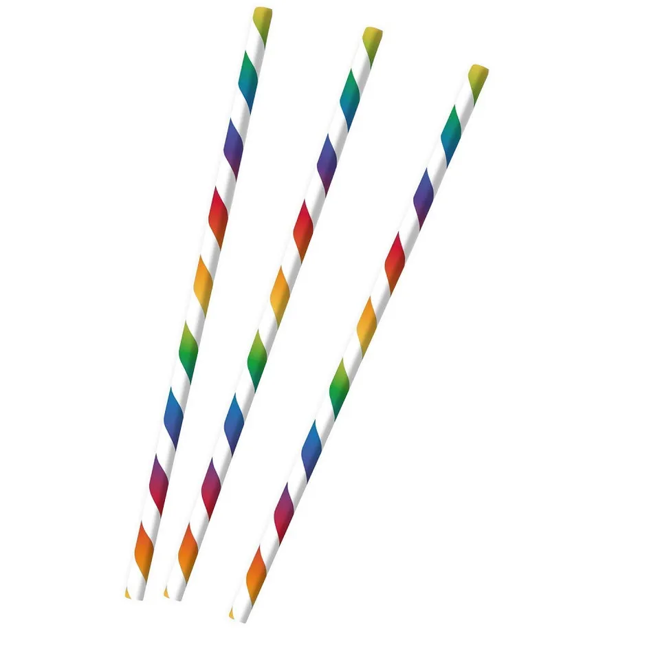 das-kost-mland-dekorationen-regenbogen-papier-trinkhalme-12stk-19-7cm image 1