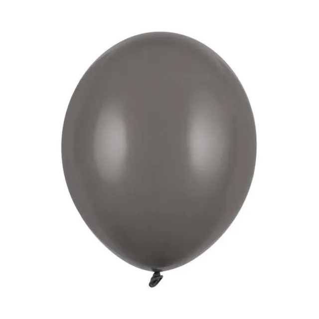 das-kost-mland-uni-pastell-luftballons-grau-50-stk-30cm-latex image 1