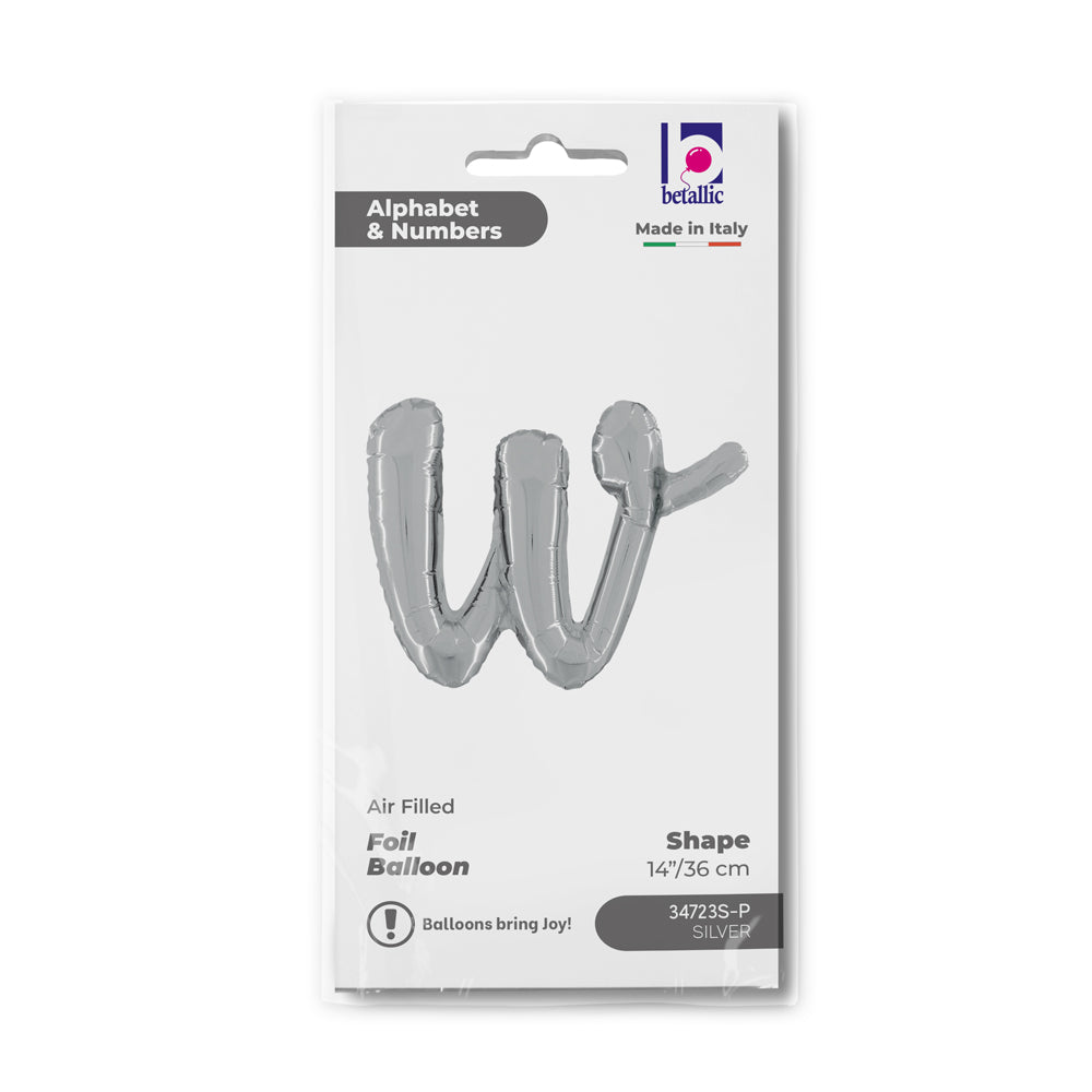 das-kost-mland-dekorationen-folienballon-buchstabe-w-silber-36cm image 2