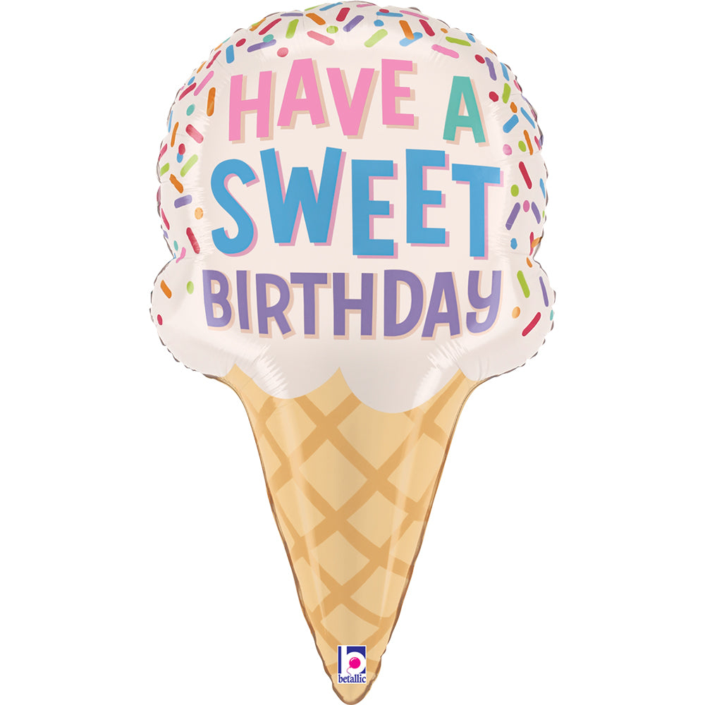das-kost-mland-folienballon-sweet-birthday-eis-71-cm image 1