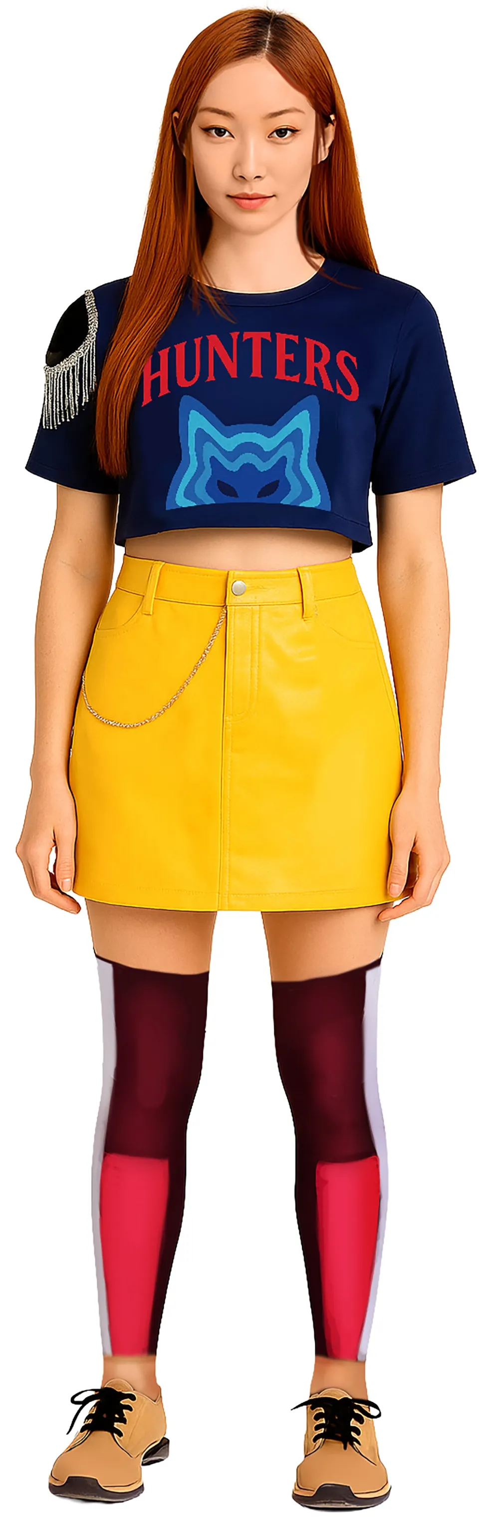 das-kost-mland-hunter-k-pop-kost-m-damen-gelb-blau image 1