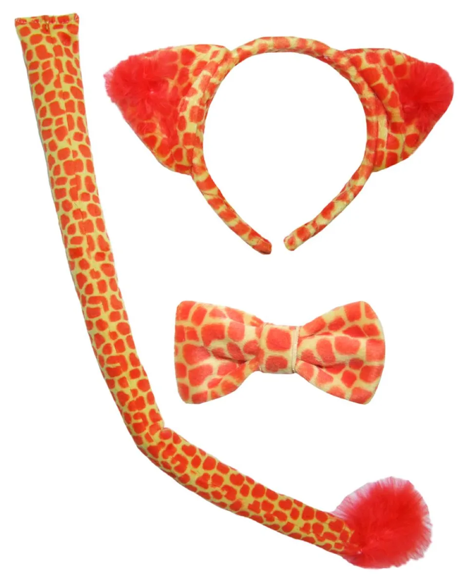das-kost-mland-wild-katzen-kost-m-set-3tlg-orange-herren image 1