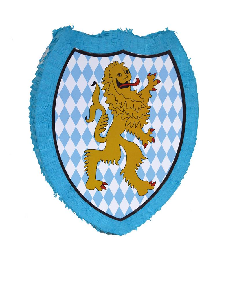 das-kost-mland-bierfest-bayern-wappen-l-we-pinata-50x40x10cm image 1