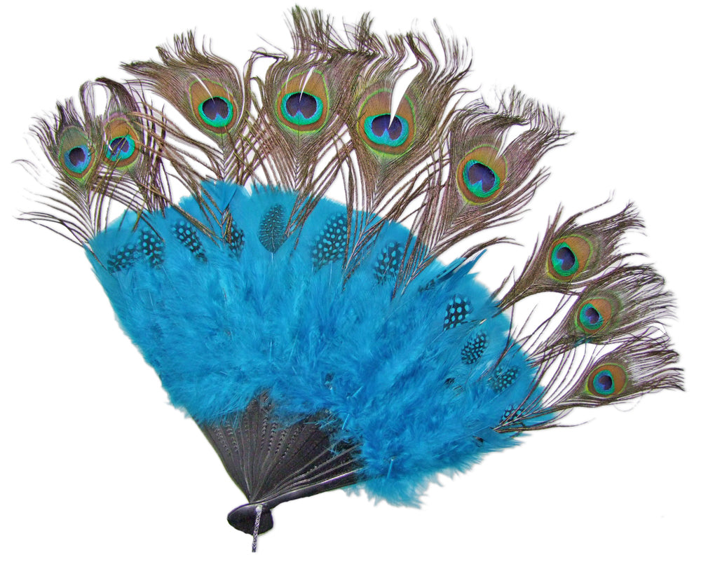 das-kost-mland-accessoires-samba-f-cher-pfau-mit-federn image 1