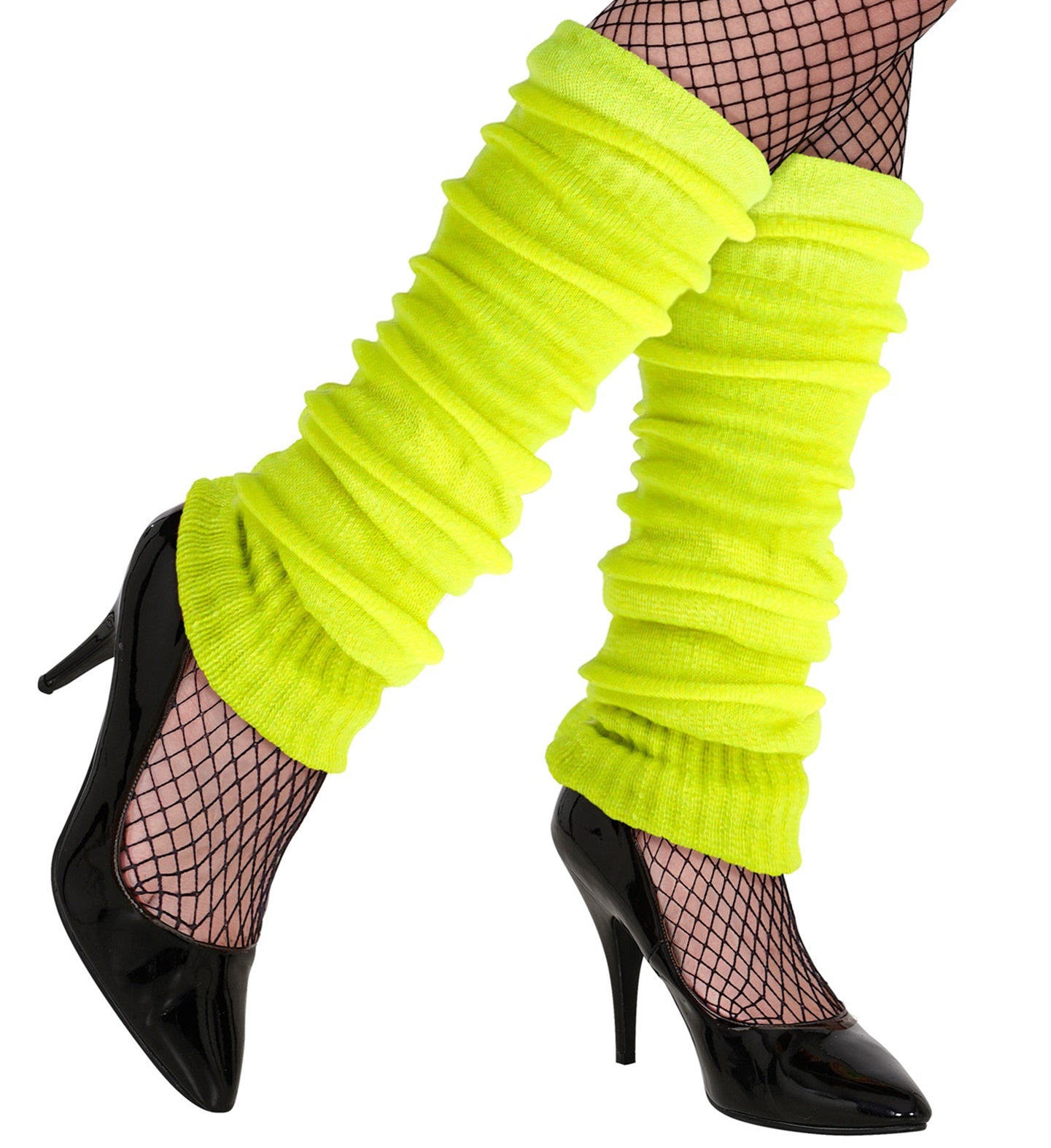 das-kost-mland-stulpen-neon-gelb-80er-disco-overknees image 1